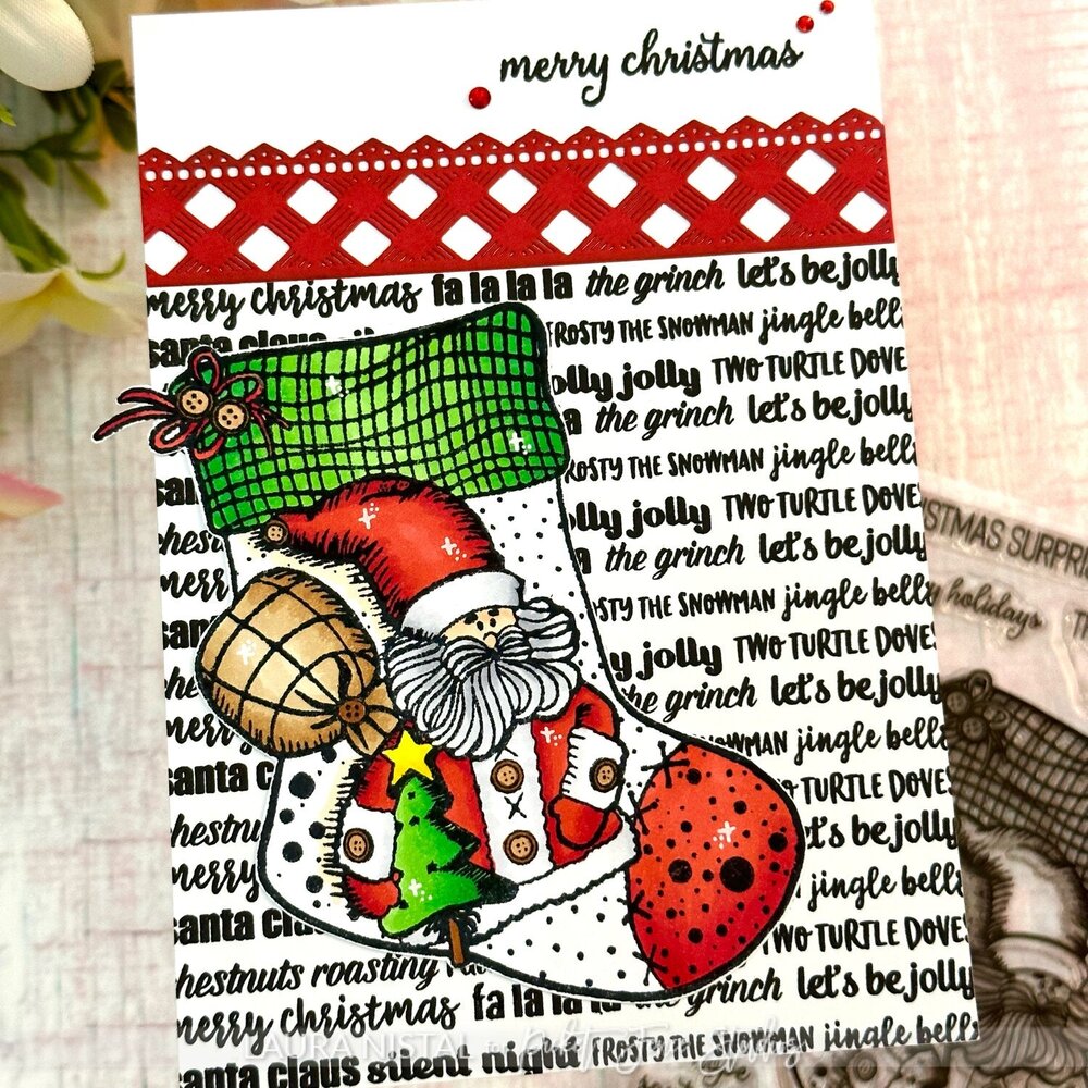 Picket Fence Studios Stocking Full of Coal 4x6 Inch Clear Stamps (C-160) (OUTLET) Picket Fence Studios Stocking Full of Coal 4x6 Inch Clear Stamps (C-160) (OUTLET)