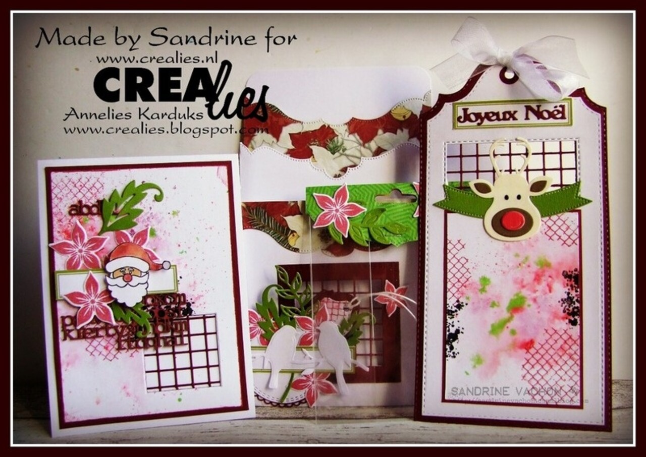 Crealies Bits & Pieces Stamps No. 122 Santa Claus (CLBP122)