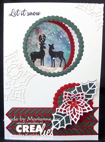 Crealies Bits & Pieces Stempels No. 137 Hertjes (CLBP137)