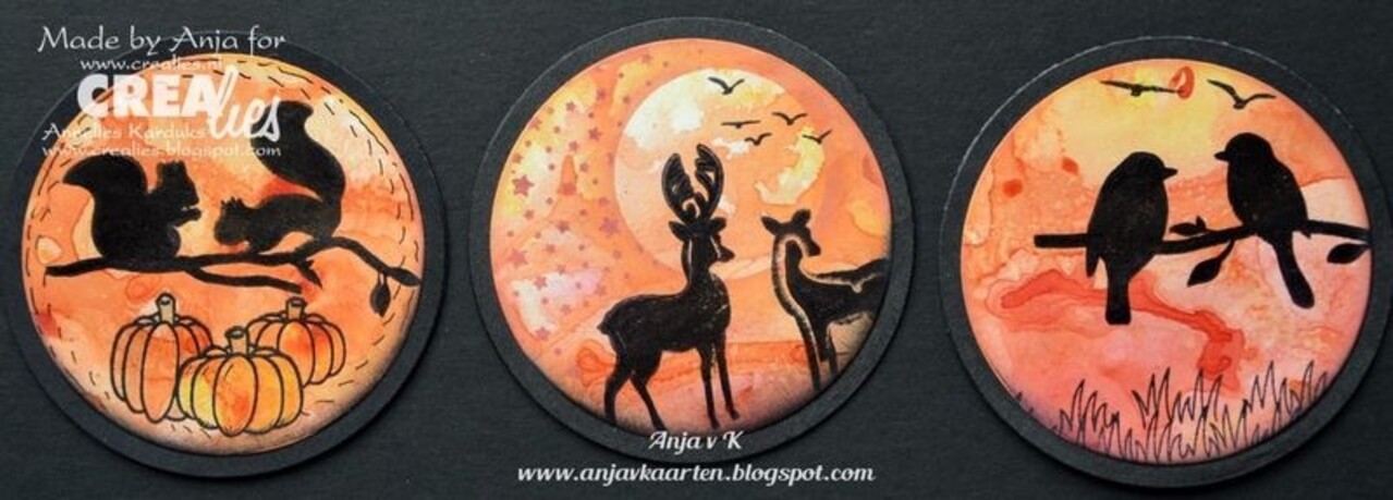 Crealies Bits & Pieces Stempels No. 137 Hertjes (CLBP137)