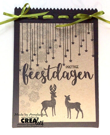 Crealies Bits & Pieces Stempels No. 137 Hertjes (CLBP137)