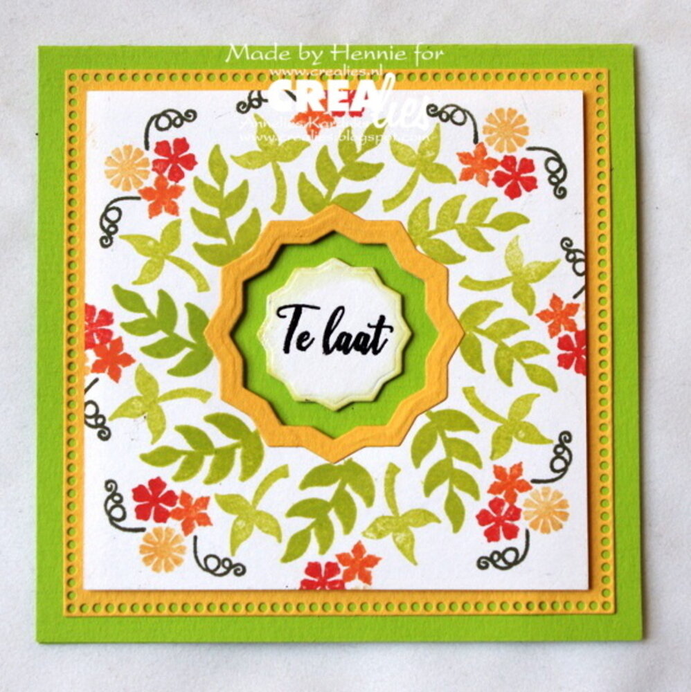 Crealies Bits & Pieces Stamps No. 150 Mini Leaves 5 (Solid) (CLBP150) Crealies Bits & Pieces Stamps No. 150 Mini Leaves 5 (Solid) (CLBP150)