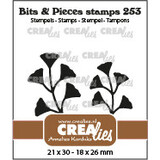 Crealies Bits & Pieces Stempels No. 253 Blaadjes 14 (CLBP253)