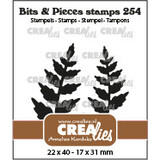 Crealies Bits & Pieces Stempels No. 254 Blaadjes 15 (CLBP254)