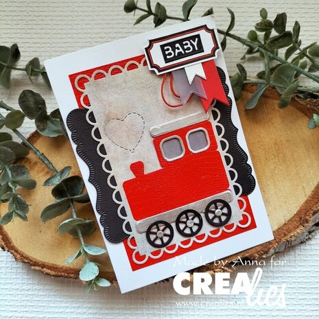 Crealies Bits & Pieces Stamps No. 270 Tag (CLBP270)