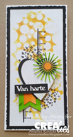 Crealies Bits & Pieces Stempels No. 65 Maatverdeling (CLBP65)