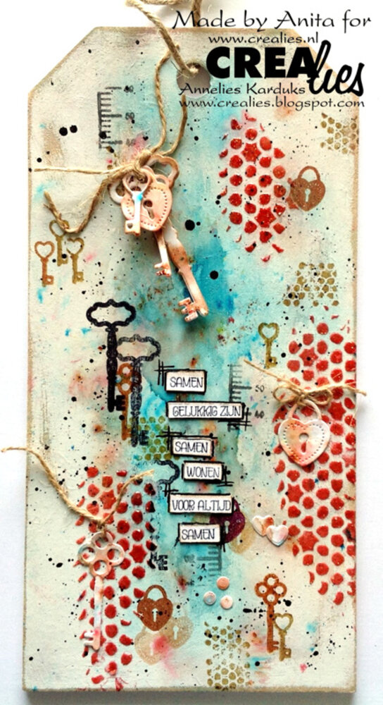 Crealies Bits & Pieces Stempels No. 65 Maatverdeling (CLBP65)