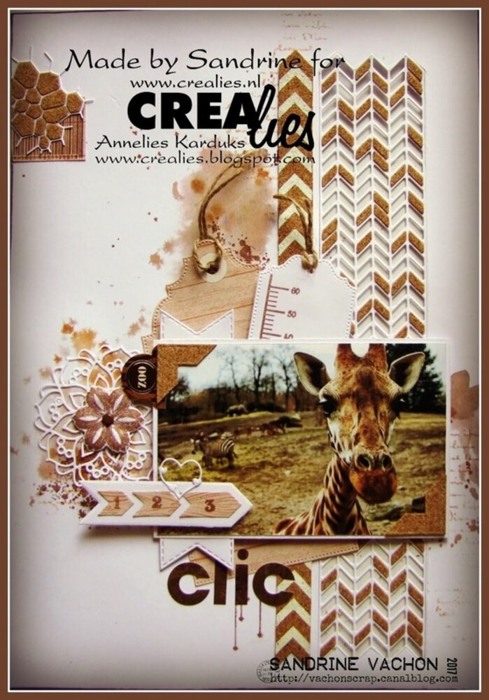 Crealies Bits & Pieces Stamps No. 65 Scale (CLBP65)