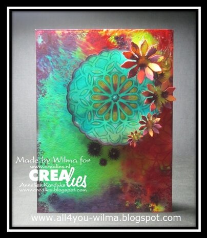 Crealies Bits & Pieces Stamps No. 80 Extra Grunge Circles (CLBP80)