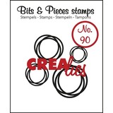 Crealies Bits & Pieces Stempels No. 90 Intertwined Circles (CLBP90)