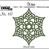 Crealies X-tra Stansen No. 117 Mandala D (CLXtra117a) Crealies X-tra Stansen No. 117 Mandala D (CLXtra117a)