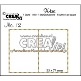 Crealies X-tra Dies No. 12 4 Stamps (CLXtra12)