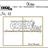 Crealies X-tra Stansen No. 12 4 Postzegels (CLXtra12)