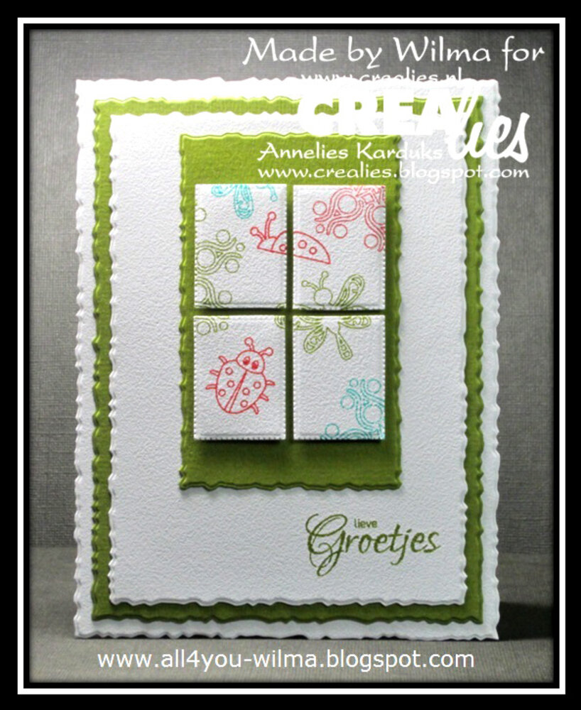 Crealies X-tra Dies No. 12 4 Stamps (CLXtra12)