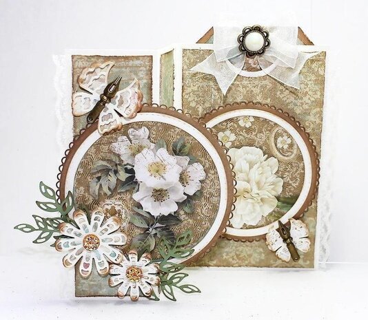 Crealies X-tra Stansen No. 12 4 Postzegels (CLXtra12)