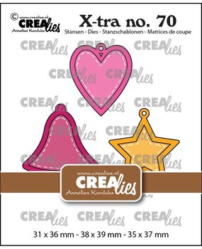 Crealies X-tra Dies No. 70 Charms Set B (CLXtra70)
