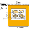 Crealies X-tra Dies No. 16 Diaframe + Closures (CLXtra16) Crealies X-tra Dies No. 16 Diaframe + Closures (CLXtra16)