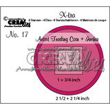 Crealies X-tra Stansen No. 17 Artist Trading Coin And Inchie (CLXtra17)