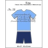 Crealies X-tra Dies No. 28 Sport Outfit (CLXtra28)