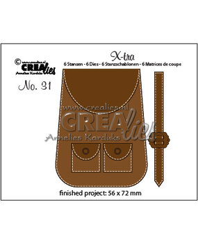 Crealies X-tra Stansen No. 31 Rugzak (CLXtra31)