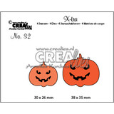 Crealies X-tra Dies No. 32 Creepy Pumpkins (CLXtra32)