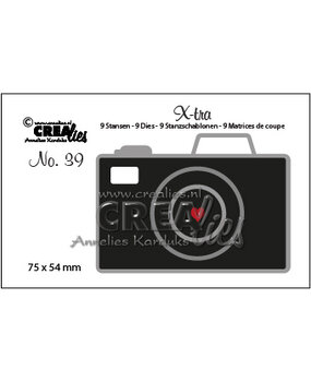 Crealies X-tra Stansen No. 39 Camera Middel (CLXtra39)