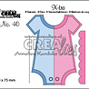 Crealies X-tra Dies No. 40 Onesie (Medium) (CLXtra40)