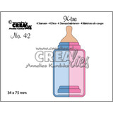 Crealies X-tra Dies No. 42 Baby Bottle (Medium) (CLXtra42)