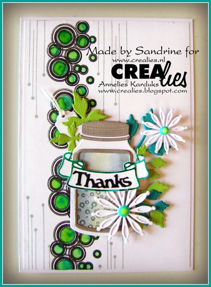 Crealies X-tra Dies No. 44 Mason Jar (Medium) (CLXtra44)