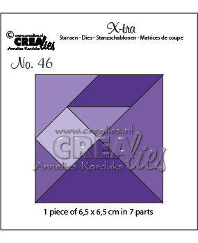 Crealies X-tra Dies No. 46 Chinese Puzzle (CLXtra46)