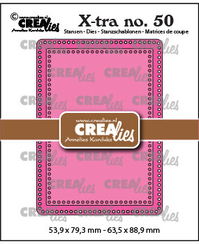 Crealies X-tra Dies No. 50 ATC with Small Circles (CLXtra50)