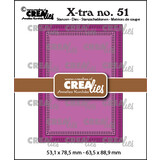 Crealies X-tra Dies No. 51 ATC with Small Stripes (CLXtra51)