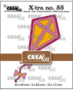 Crealies X-tra Stansen No. 55 Vlieger (CLXtra55)