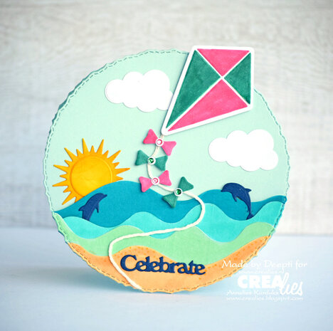 Crealies X-tra Stansen No. 55 Vlieger (CLXtra55)