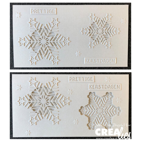 Crealies X-tra Dies No. 57 Geometric Snowflake Small (CLXtra57)