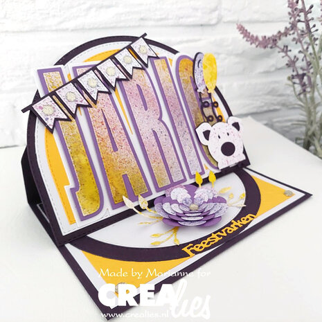 Crealies X-tra Stansen No. 62 Fishtail Banners (CLXtra62)