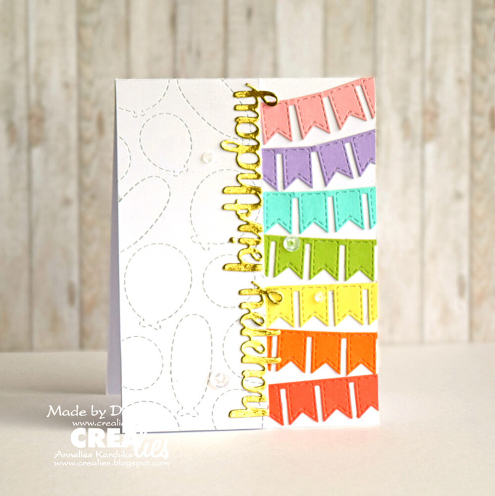 Crealies X-tra Dies No. 62 Fishtail Banners (CLXtra62)