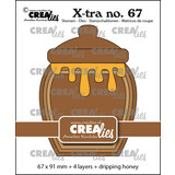 Crealies X-tra Stansen No. 67 Honingpot (CLXtra67)