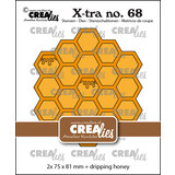 Crealies X-tra Dies No. 68 Honeycomb (CLXtra68)