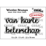 Crealies Wordzz Stempels Dutch No. 3 Van Harte Beterschap (CLWZS03)