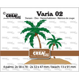 Crealies Varia Dies No. 02 Palm Trees (CLVaria02)