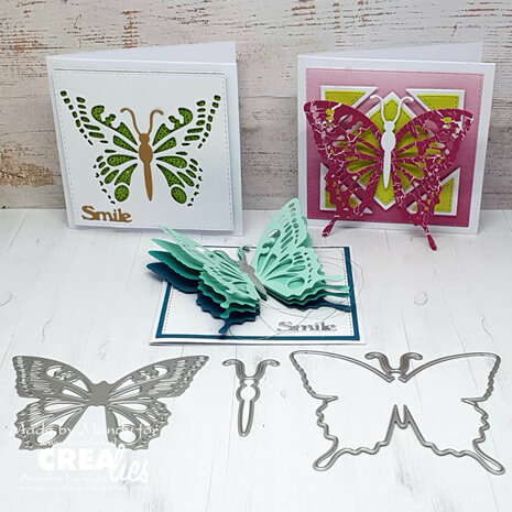 Crealies Varia Dies No. 03 Monarch Butterfly (CLVaria03)
