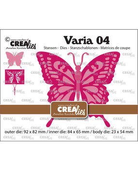 Crealies Varia Stansen No. 04 Zwaluwstaartvlinder (CLVaria04)