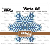Crealies Varia Stansen No. 05 Geometrische Sneeuwvlok Groot (CLVaria05)