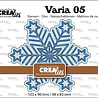 Crealies Varia Stansen No. 05 Geometrische Sneeuwvlok Groot (CLVaria05) Crealies Varia Stansen No. 05 Geometrische Sneeuwvlok Groot (CLVaria05)