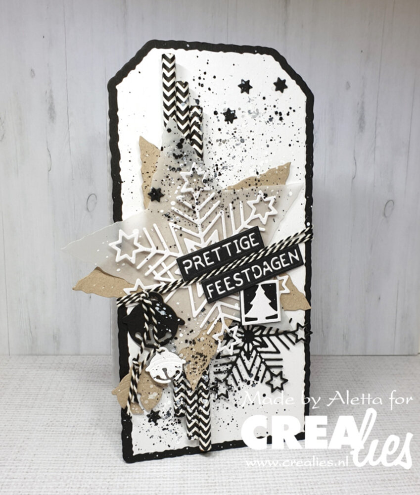 Crealies Varia Dies No. 05 Geometric Snowflake Big (CLVaria05) Crealies Varia Dies No. 05 Geometric Snowflake Big (CLVaria05)