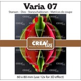 Crealies Varia Dies No. 07 3D Christmas Bauble Round (CLVARIA07)