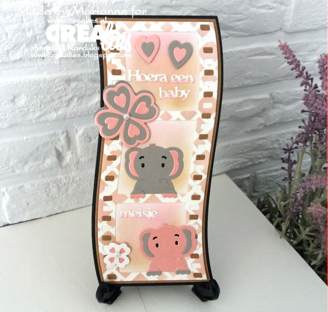 Crealies Uno Dies No. 59 Lucky Clover (CLUno59)