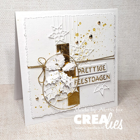 Crealies Uno Dies No. 64 Poinsettia Pointy Leaves (CLUno64)