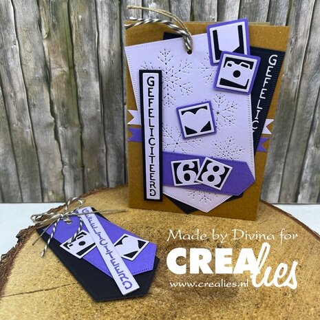 Crealies Texto Negativo Dies Dutch No. 101V Met Oprechte Deelneming (NL101V) Crealies Texto Negativo Dies Dutch No. 101V Met Oprechte Deelneming (NL101V)